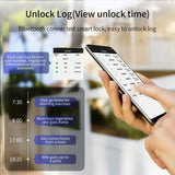 Smart App Controlled Fingerprint Lock Door Handle