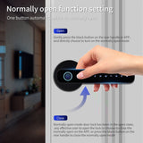 Smart App Controlled Fingerprint Lock Door Handle