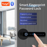 Smart App Controlled Fingerprint Lock Door Handle