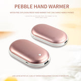 Hands Bestie - Hand & Pocket Warmer 2-in-1 Rechargeable Portable USB Power Bank Battery