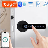 Smart App Controlled Fingerprint Lock Door Handle